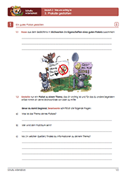 Klicken um PDF anzuzeigen Arbeitsblatt Deutsch